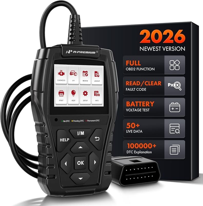 A-Premium OBD2 Diagnostic Scanner