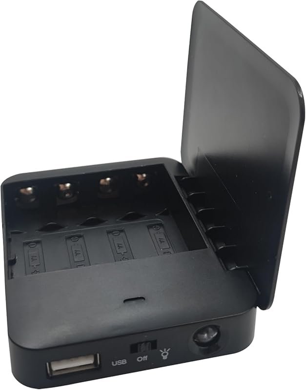 Emergency Battery Operated Phone Charger, Portable USB Power Bank Powe
