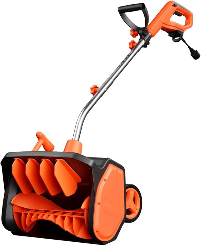 VOLTASK 17-Inch Corded Electric Snow Blower featuring High Performance