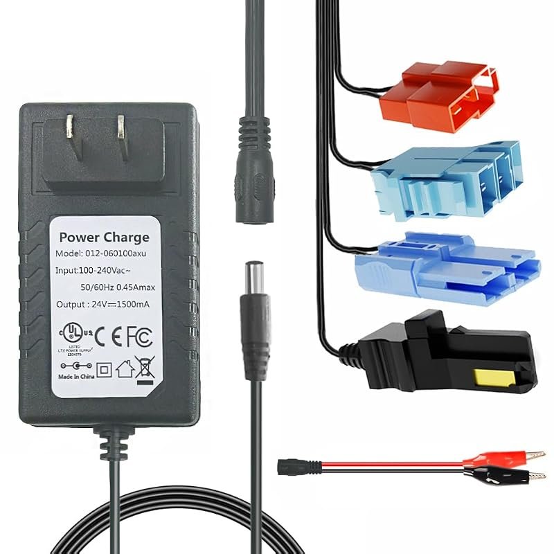 JRRXM 12V/24V Universal Toy Charger