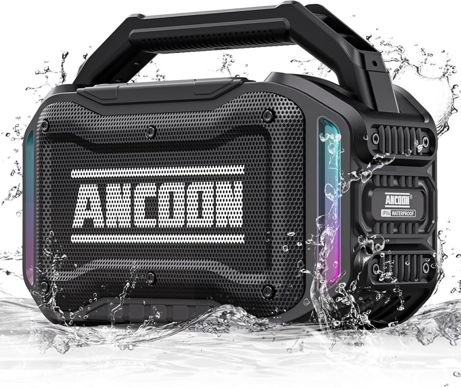 ANCOON 80W Portable Bluetooth Speaker