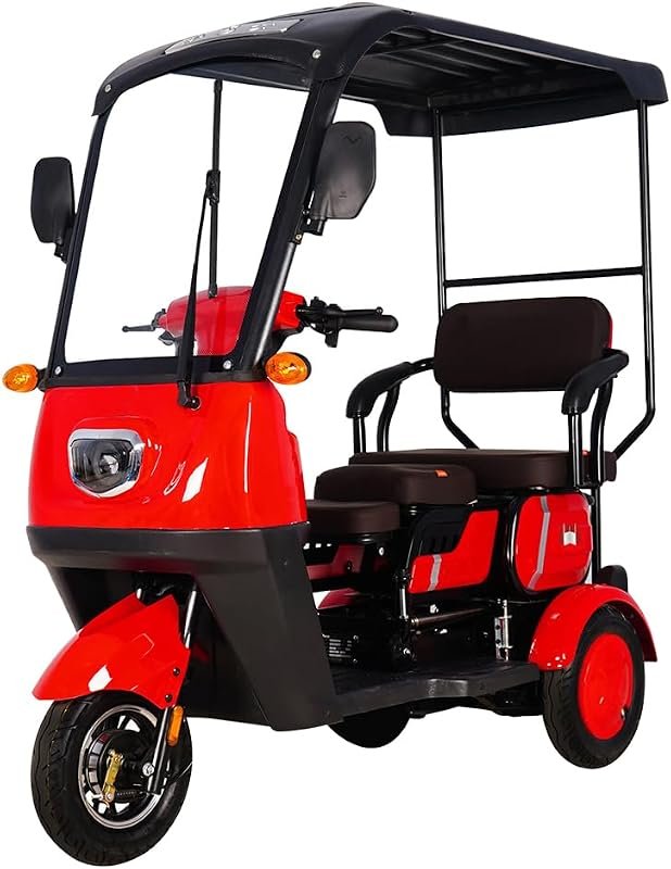 MT H40 3-Wheel Electric Passenger Scooter for Elderly and Disabled Use