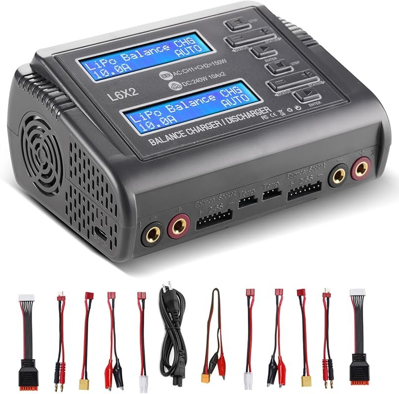 Fast Balance RC Battery Charger Discharger