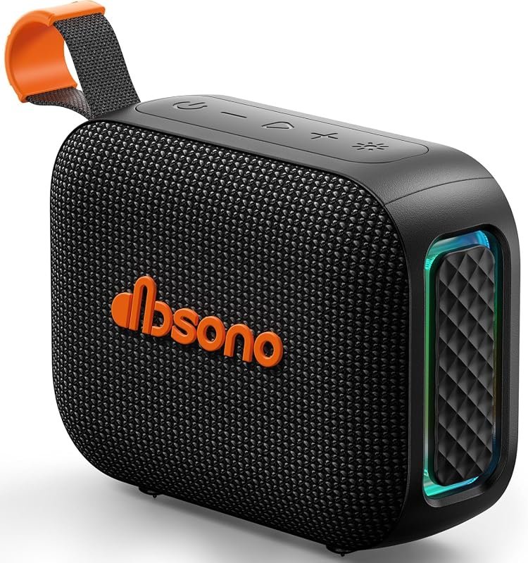 Portable Bluetooth Speaker with LED
