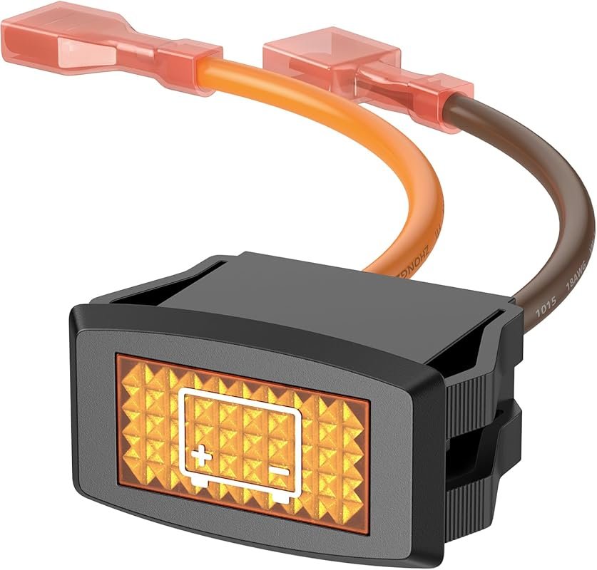 48V Battery Warning Light with CDM Reading for Club Car Precedent 2004