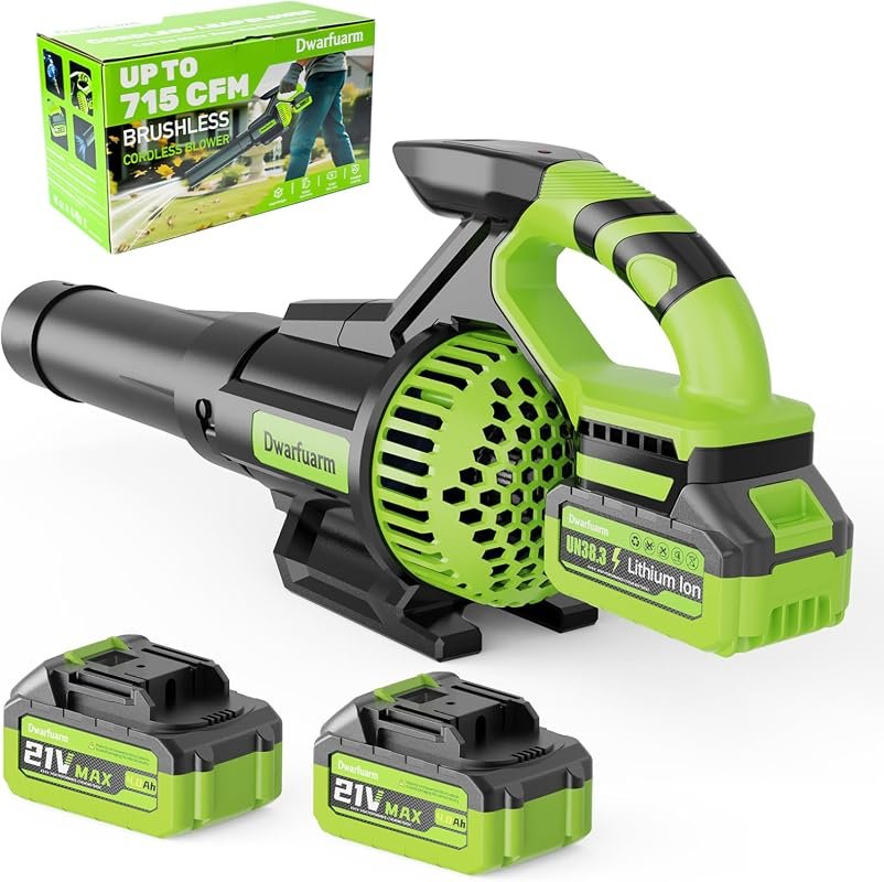 Brushless 715 CFM Cordless Leaf Blower