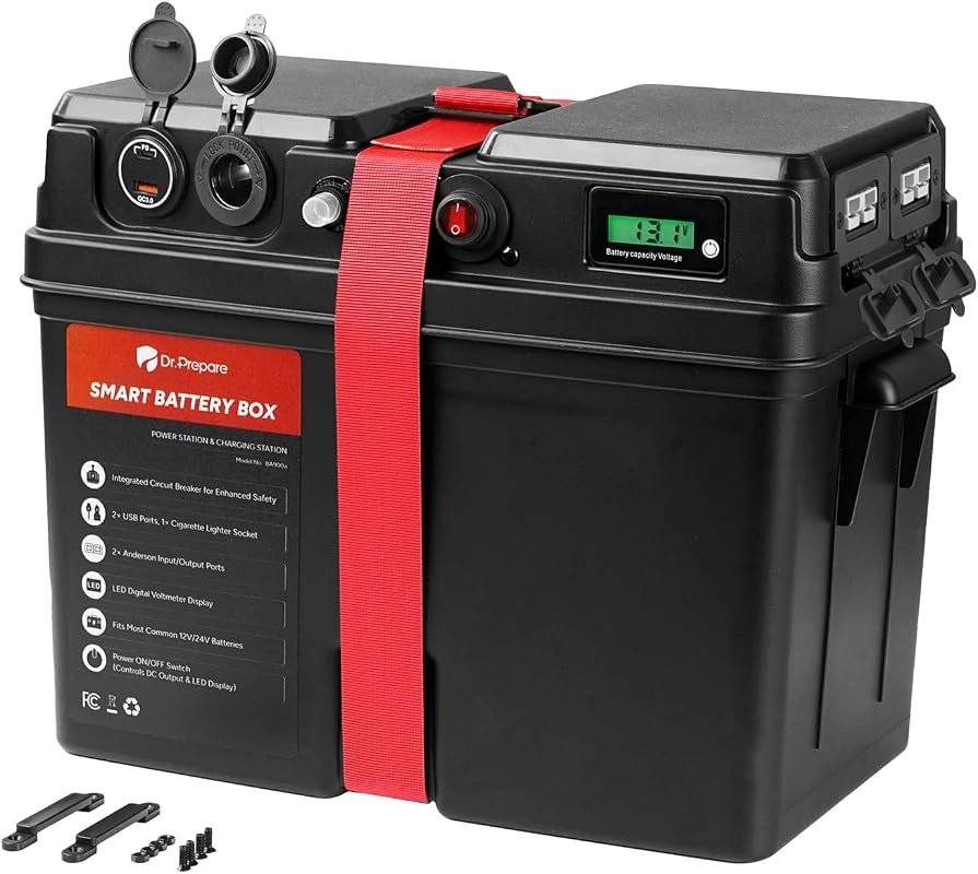 DR.PREPARE Smart Battery Box