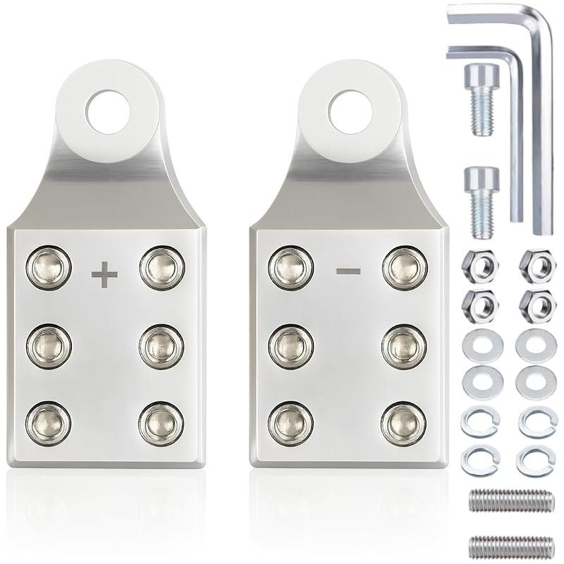 6-Way M8 Battery Terminal Connectors