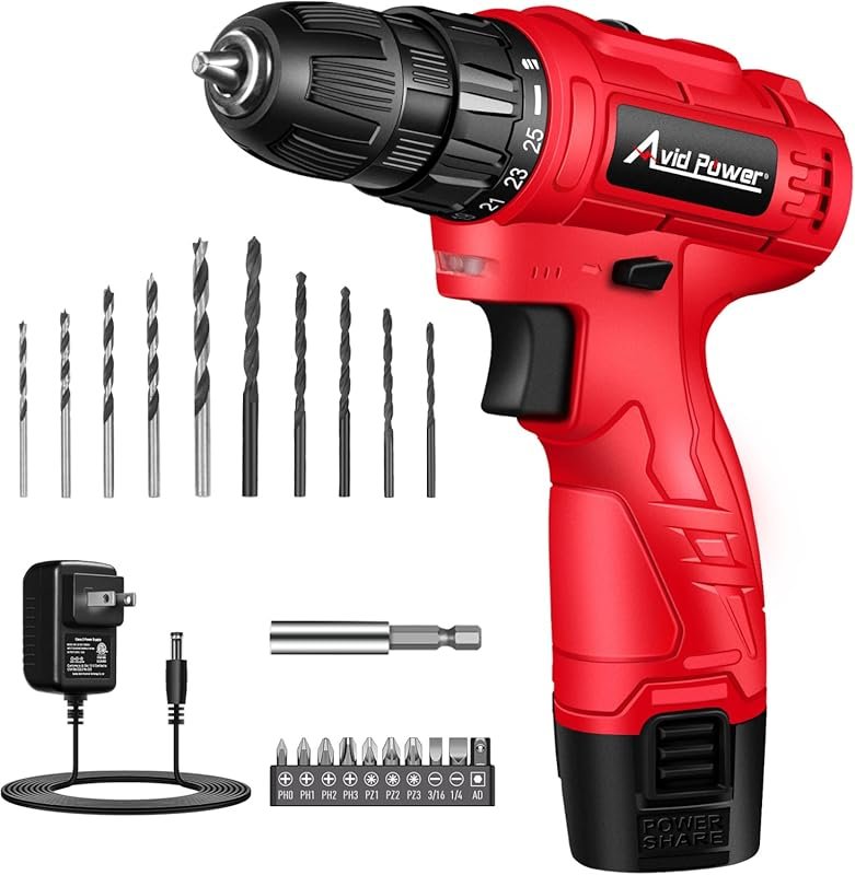 AVID POWER 12V Cordless Drill
