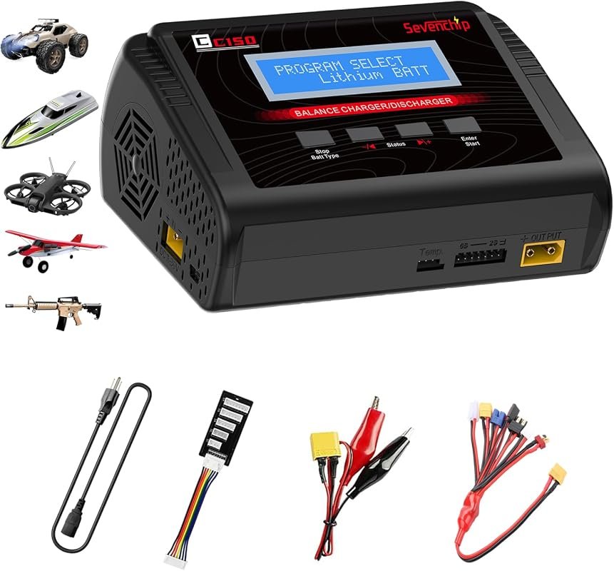 150W 10A AC/DC RC Balance Charger