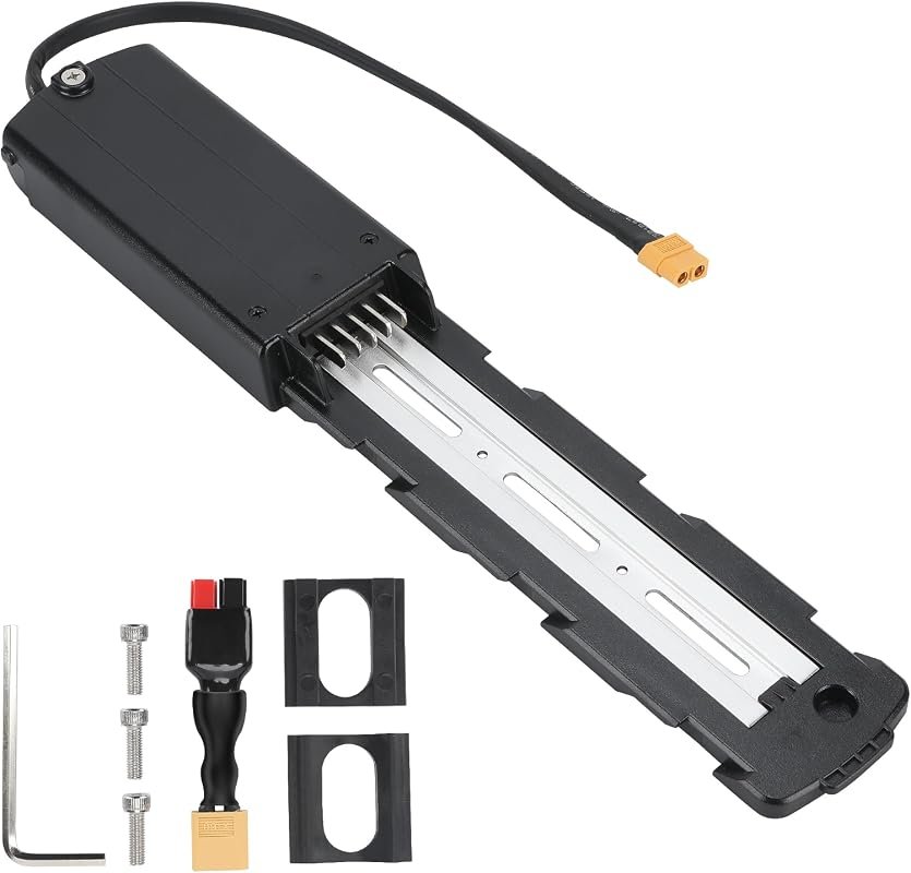 Hailong E-Bike Battery Holder Base Plate, 5-Pin Bladed Prongs Replacem