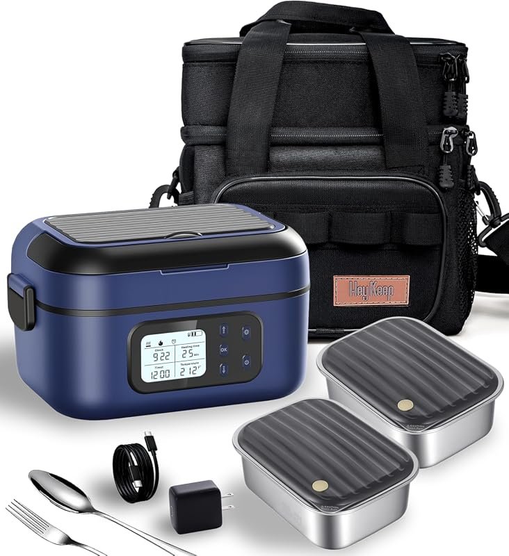 27,000mAh Cordless Heated Lunch Box