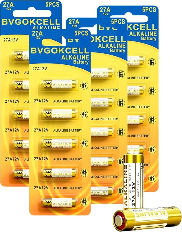 A27 12V Alkaline Battery 20-Pack