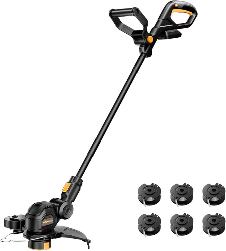HEINPRO 12-Inch Cordless String Trimmer Compatible with DeWalt 20V MAX