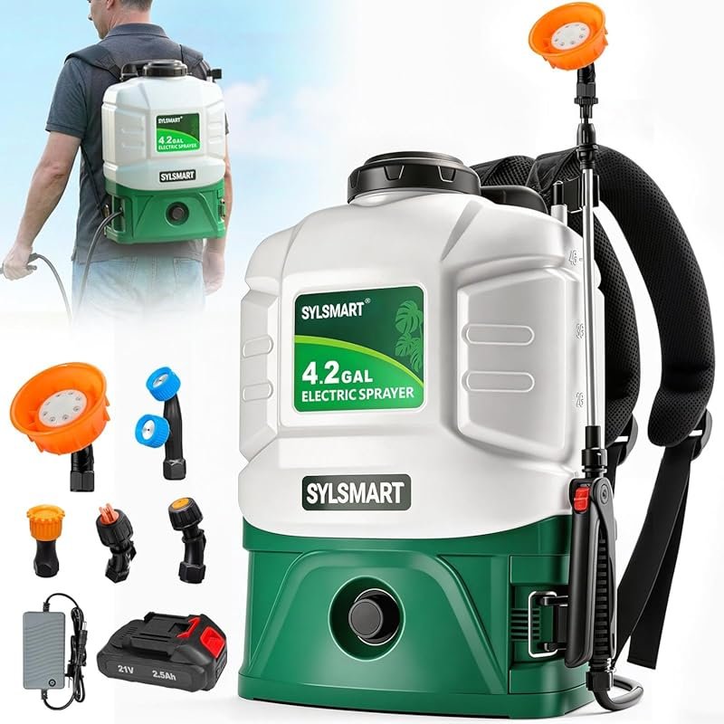 Battery Powered Backpack Garden Sprayer
