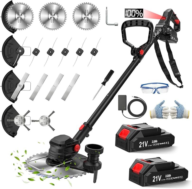 21V Cordless Weed Wacker Edger