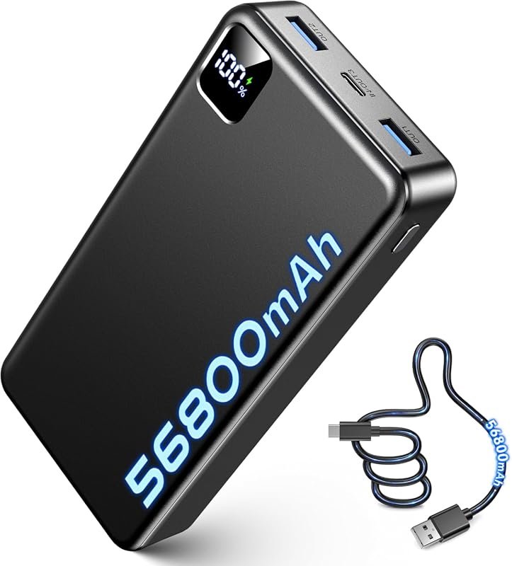 56800mAh Portable Power Bank