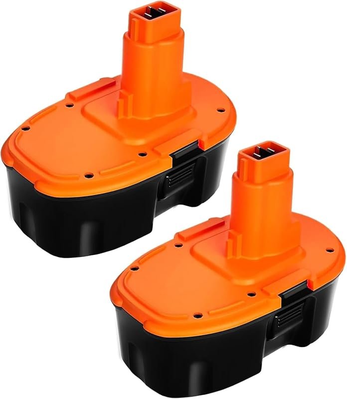 2-Pack 5.0Ah 18V Replacement Battery for DeWalt DC9096 DC9098 DC9099 X