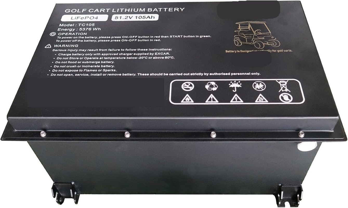 48V 100Ah Lithium Golf Battery