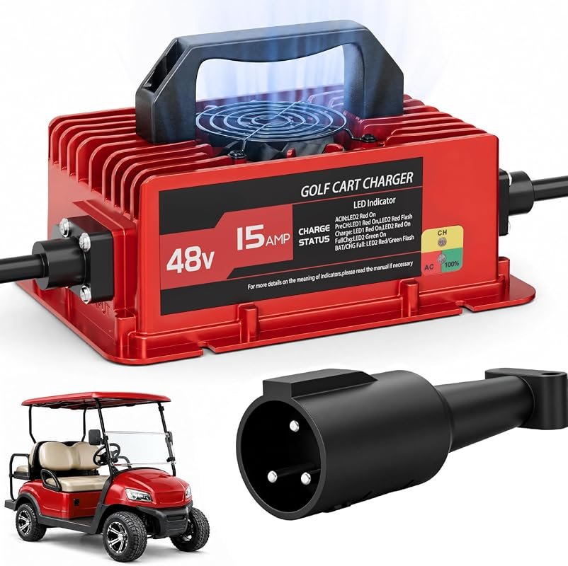 Club Car 48V Lithium Golf Cart Battery Charger