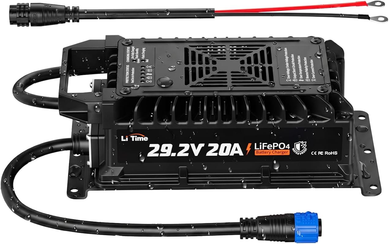 LiTime 24V 20A LiFePO4 Charger