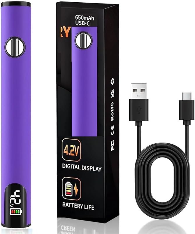 Portable USB-C Rechargeable Soldering Iron Pen with LED Screen, 650mAh
