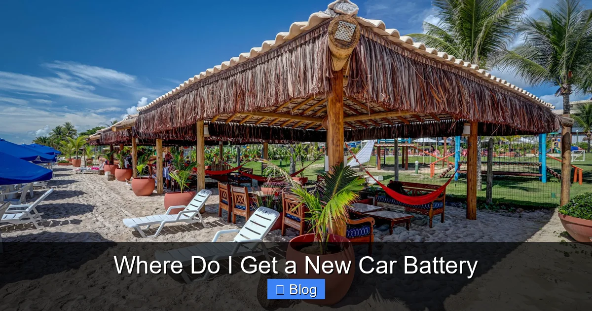 Where Do I Get a New Car Battery