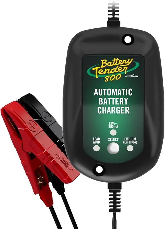 Battery Tender 800 SuperSmart Automatic Battery Charger and Maintainer