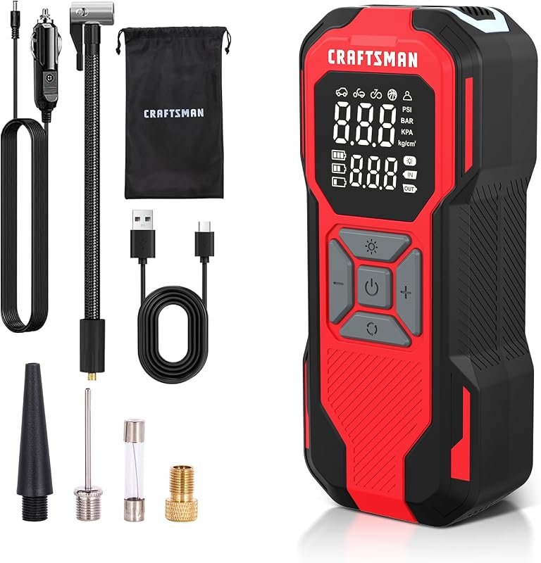CRAFTSMAN Cordless Mini Tire Inflator