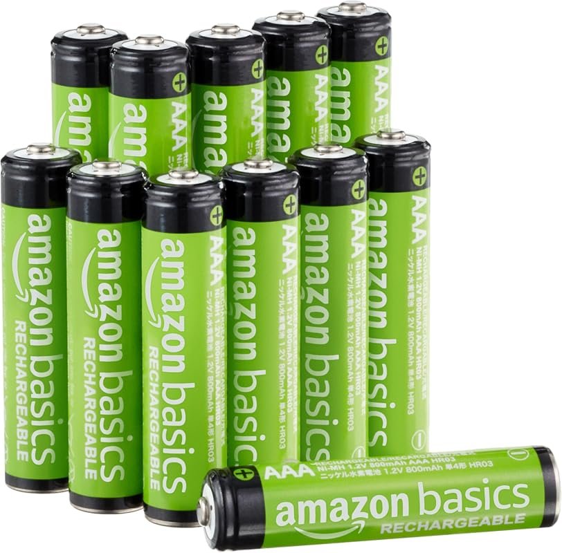 Amazon Basics Rechargeable AAA Batteries