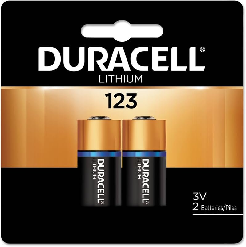 Duracell DL123ABU 3V Ultra Lithium Battery Value Pack of 2 Premium Pow