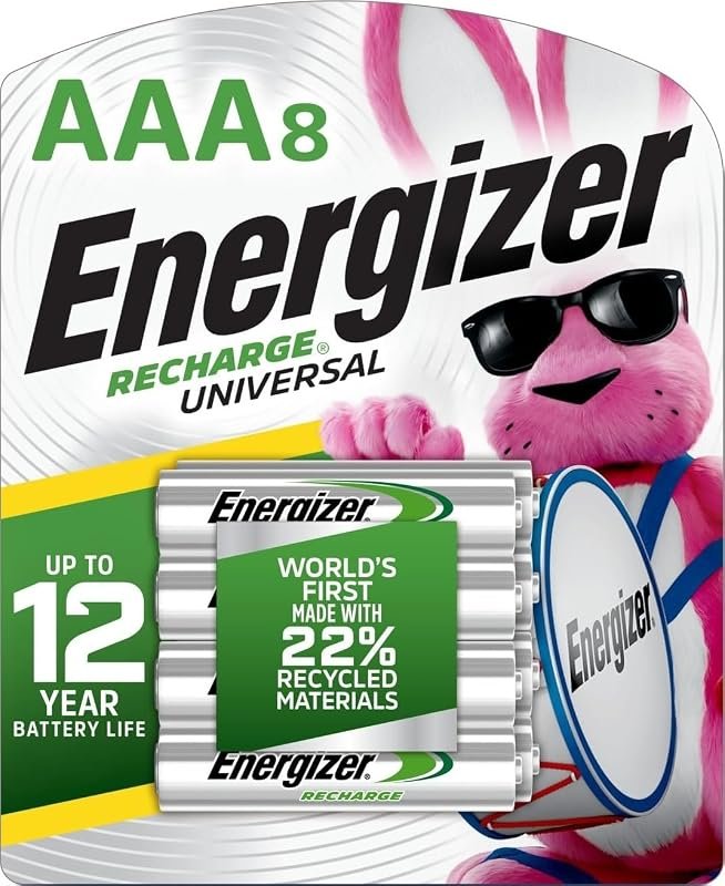 Energizer Universal Rechargeable AAA Batteries