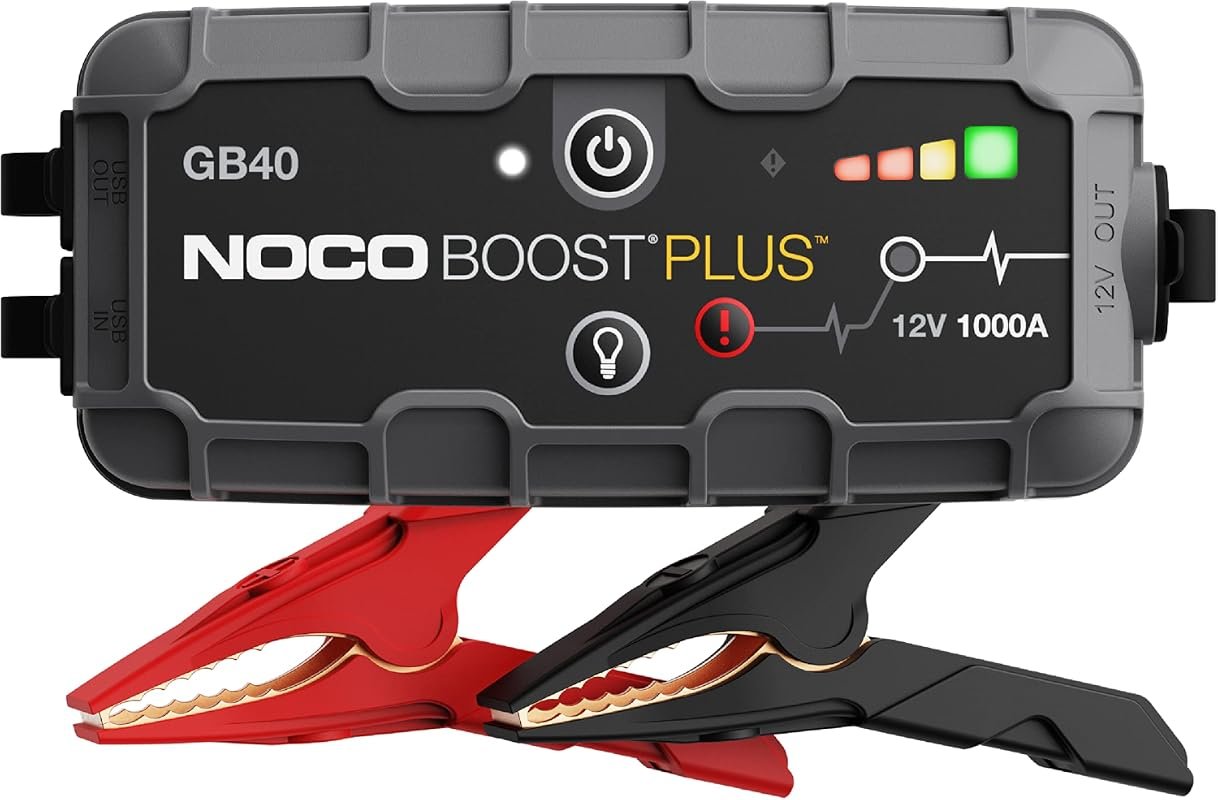 NOCO Boost GB40 1000A UltraSafe Portable Lithium Jump Starter for Cars