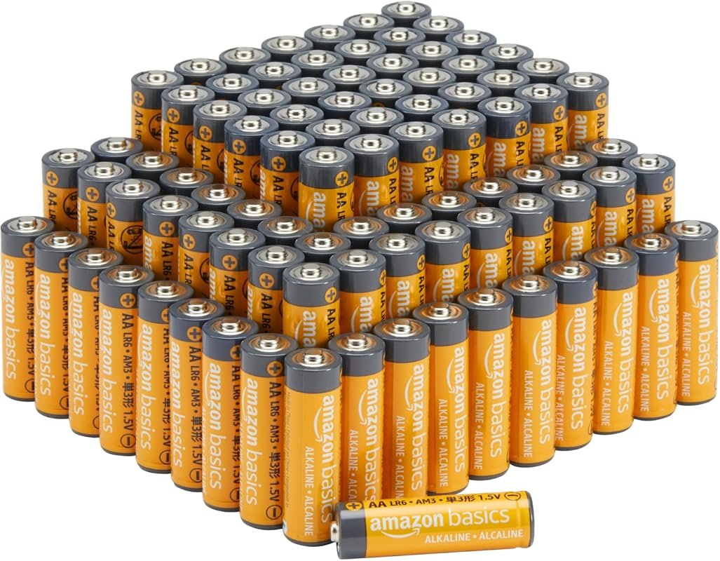 Amazon Basics AA Alkaline Batteries