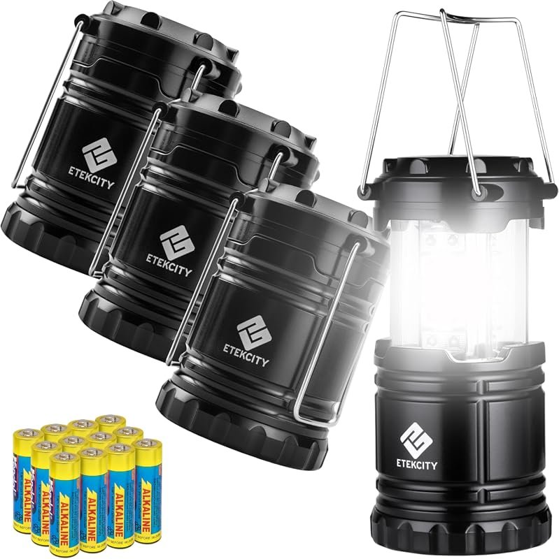 Etekcity Ultra Bright LED Camping Lanterns, Reliable Battery Powered L