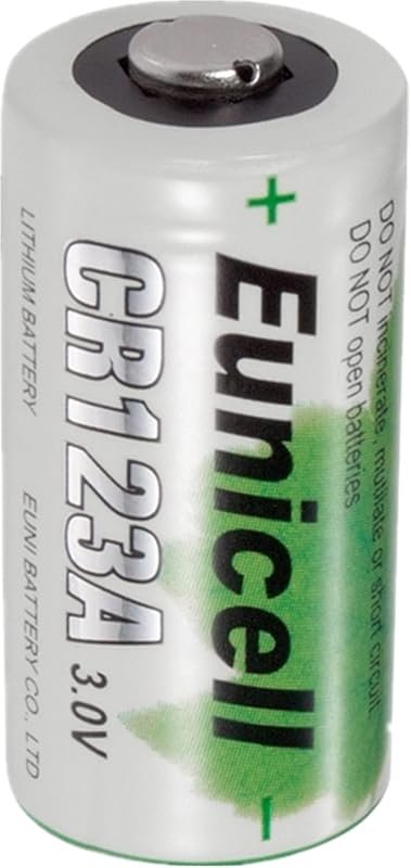 100-Pack CR123A Lithium Batteries