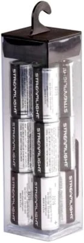 Streamlight 85177 Replacement 3V CR123 Lithium Batteries 12-Pack High-