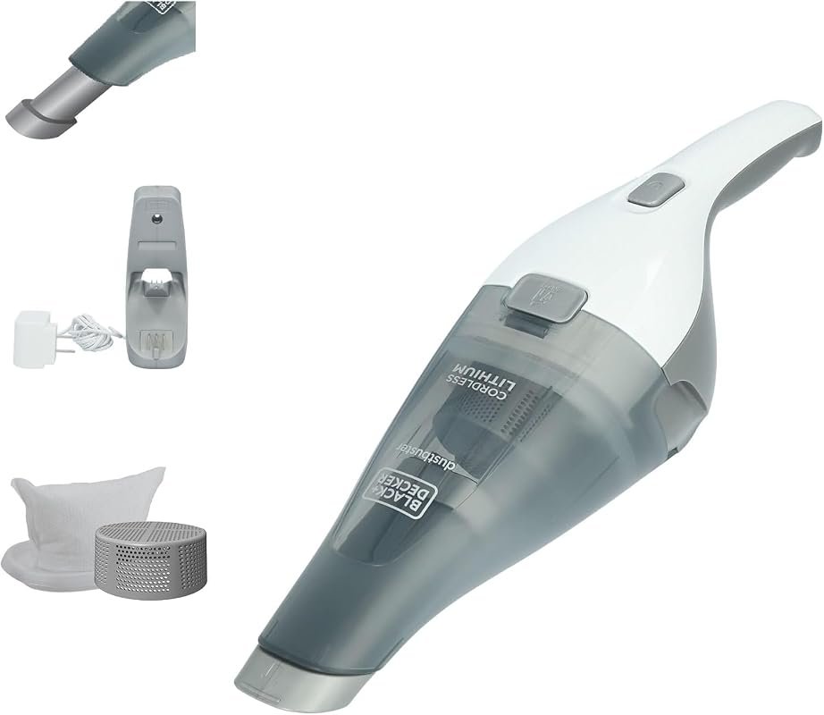 BLACK+DECKER dustbuster Cordless Handheld Vacuum with Strong Suction, 