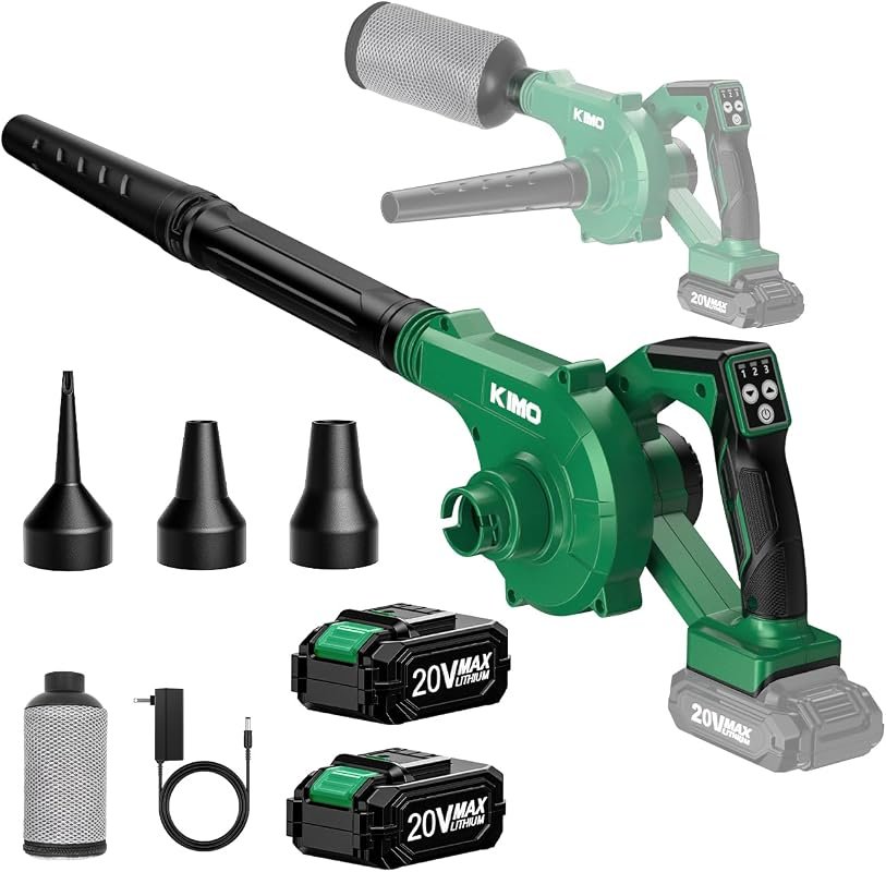 KIMO 4-in-1 Cordless Leaf Blower