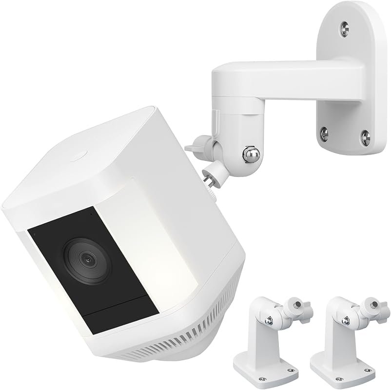 Adjustable 2-Pack Wall Mount for Ring Spotlight Cam Battery, Plus, and
