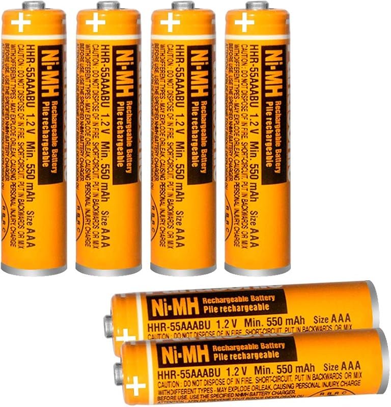 Panasonic HHR-55AAABU AAA Rechargeable Batteries