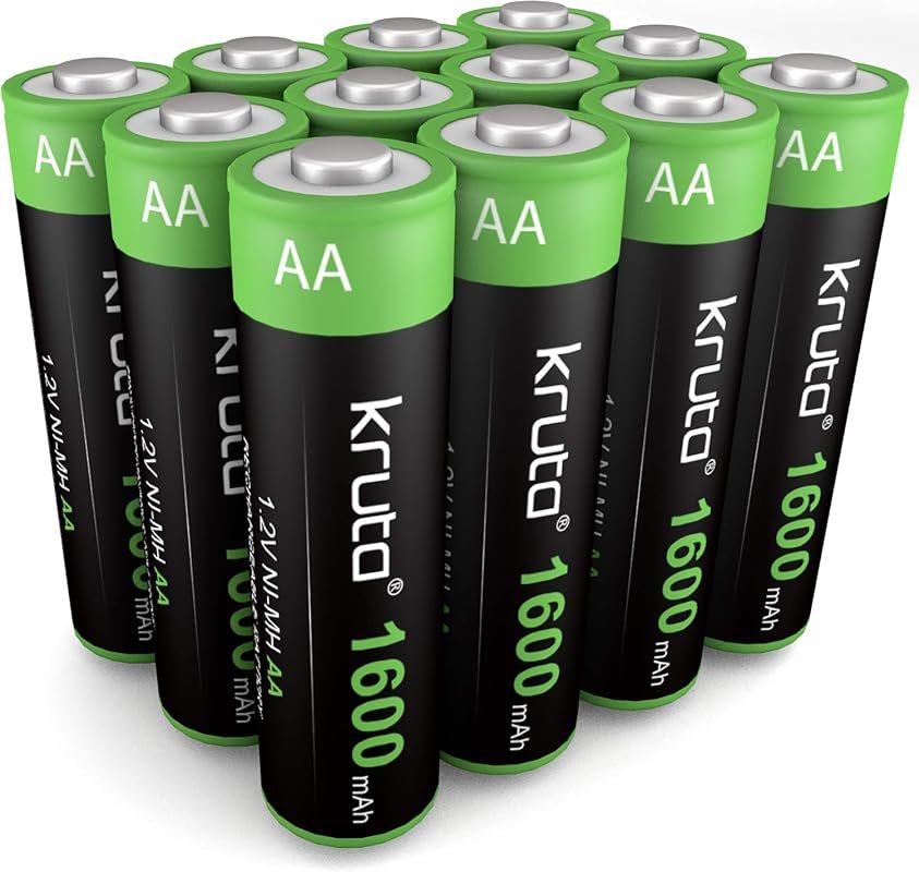 1600mAh 1.2V Ni-MH Rechargeable AA Batteries