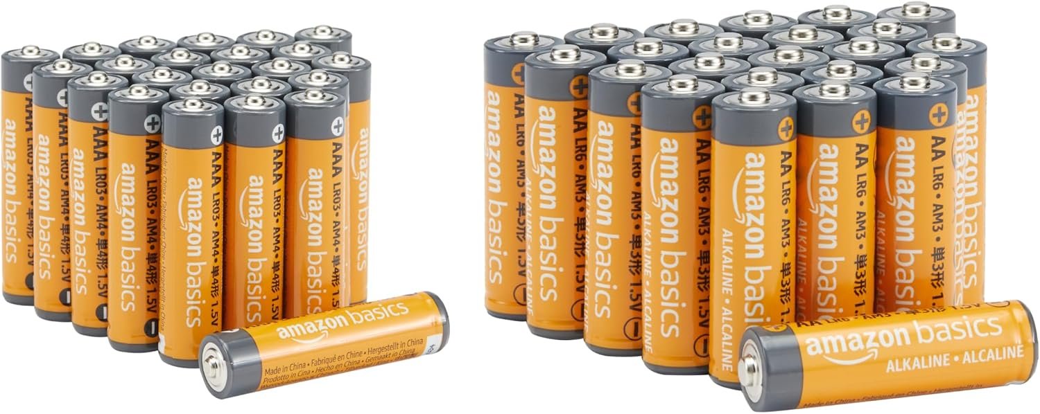 Amazon Basics AA/AAA Alkaline Pack