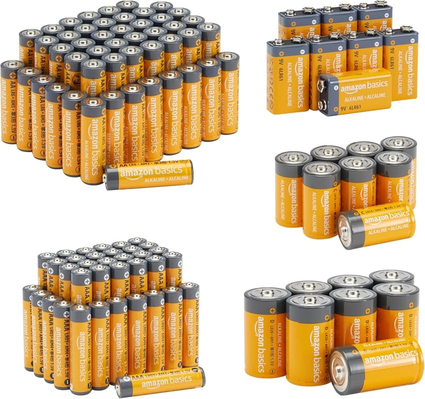 Amazon Basics 108-Count Battery Pack