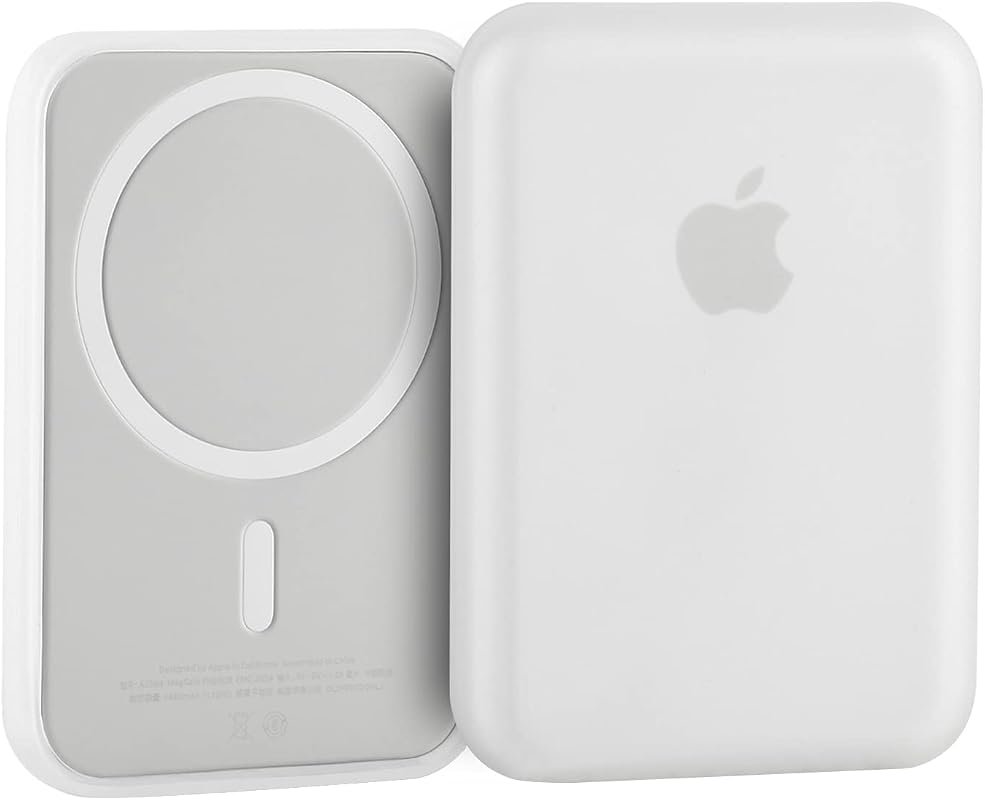 oakxco Protective Silicone Case for Magsafe Battery Pack, Matte Clear 