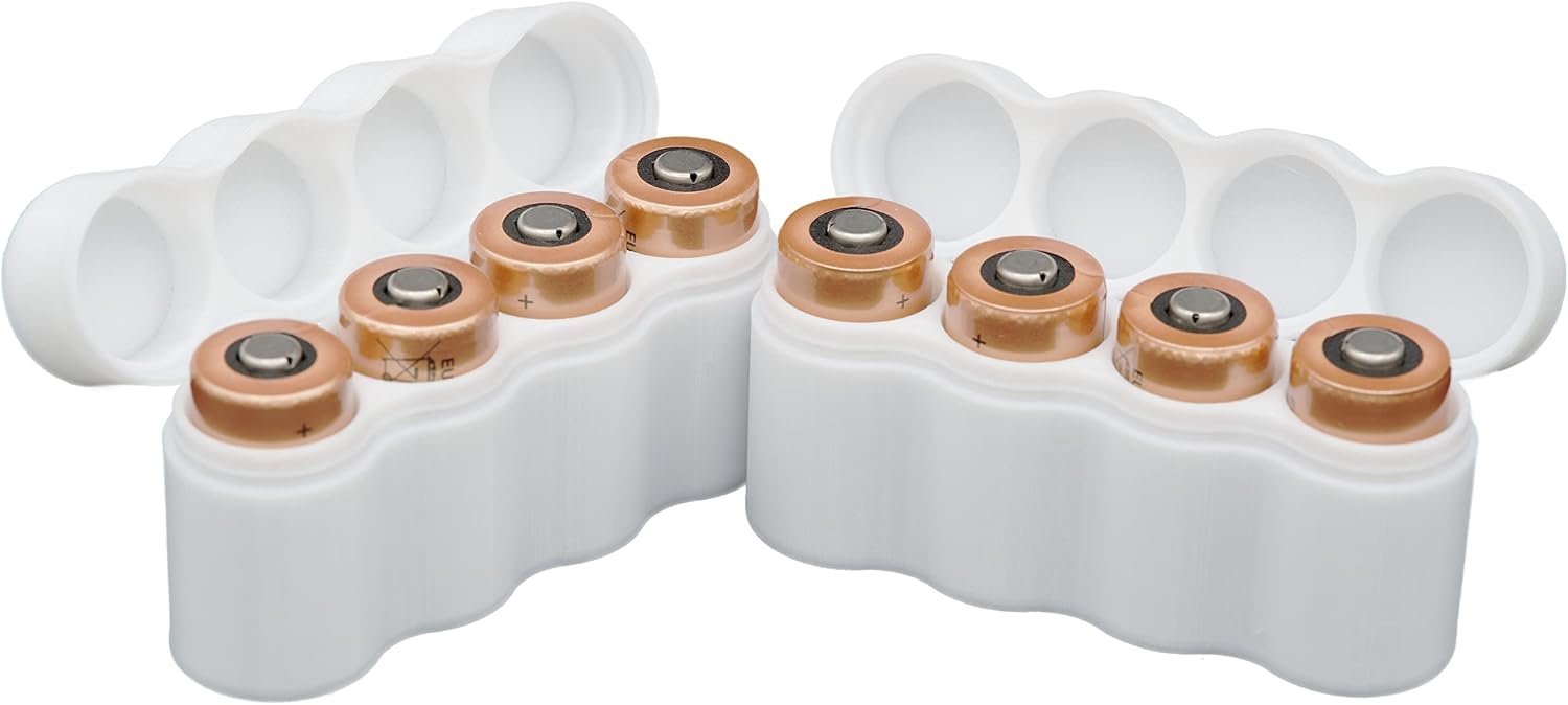Slimline CR123 Battery Case 2-Pack