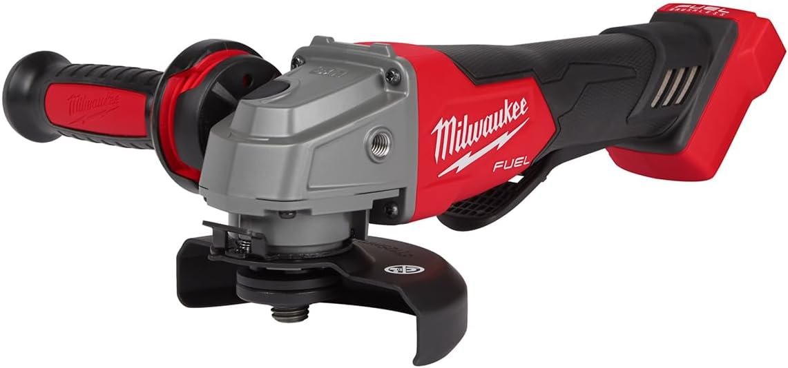 Milwaukee 2880-20 M18 Fuel Brushless 4-1/2 to 5 Inch Cordless Angle Gr