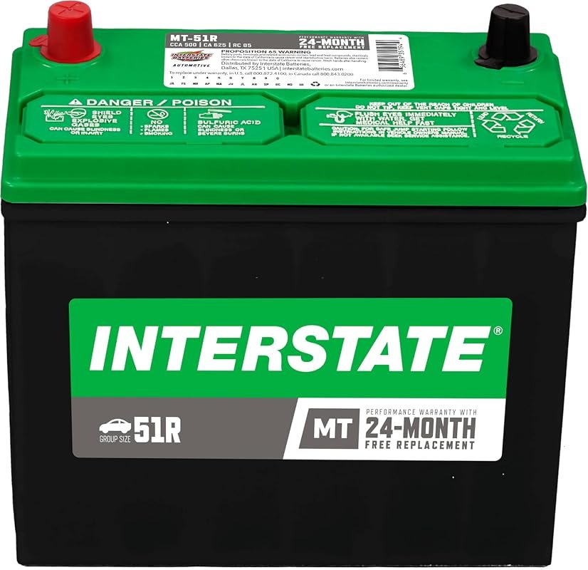 Interstate Batteries 51R MT-51R