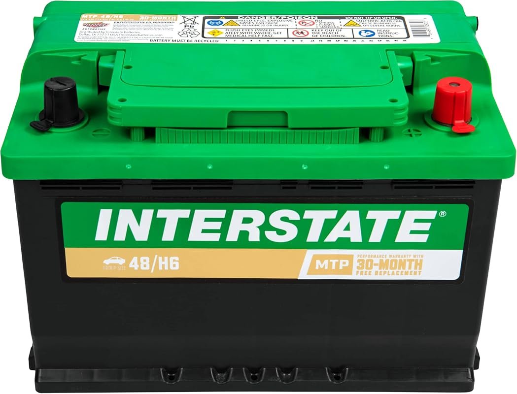 Interstate Batteries Group H6 12V 760 CCA Car Battery Replacement with