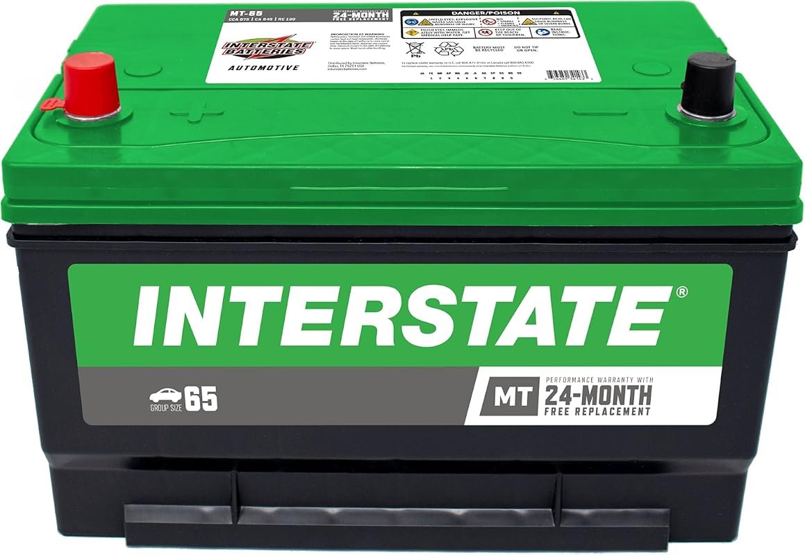 Interstate Batteries Group 65 Car Battery Replacement